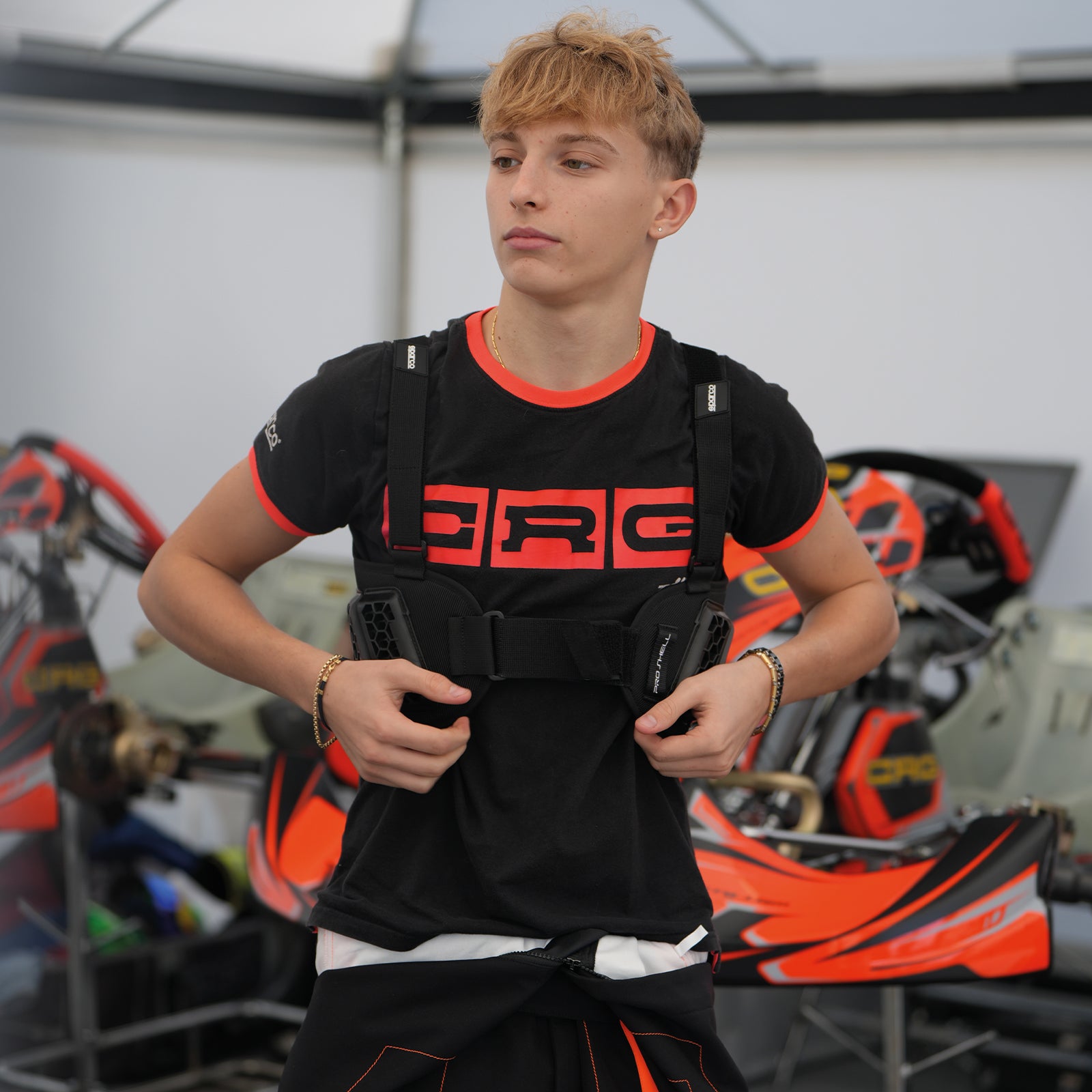 VESTA DE PROTECTIE PENTRU KARTING, SPARCO PRO SHELL